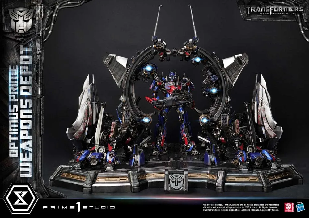Transformers Statue – Optimus Prime Weapons Depot Bonus Version 11