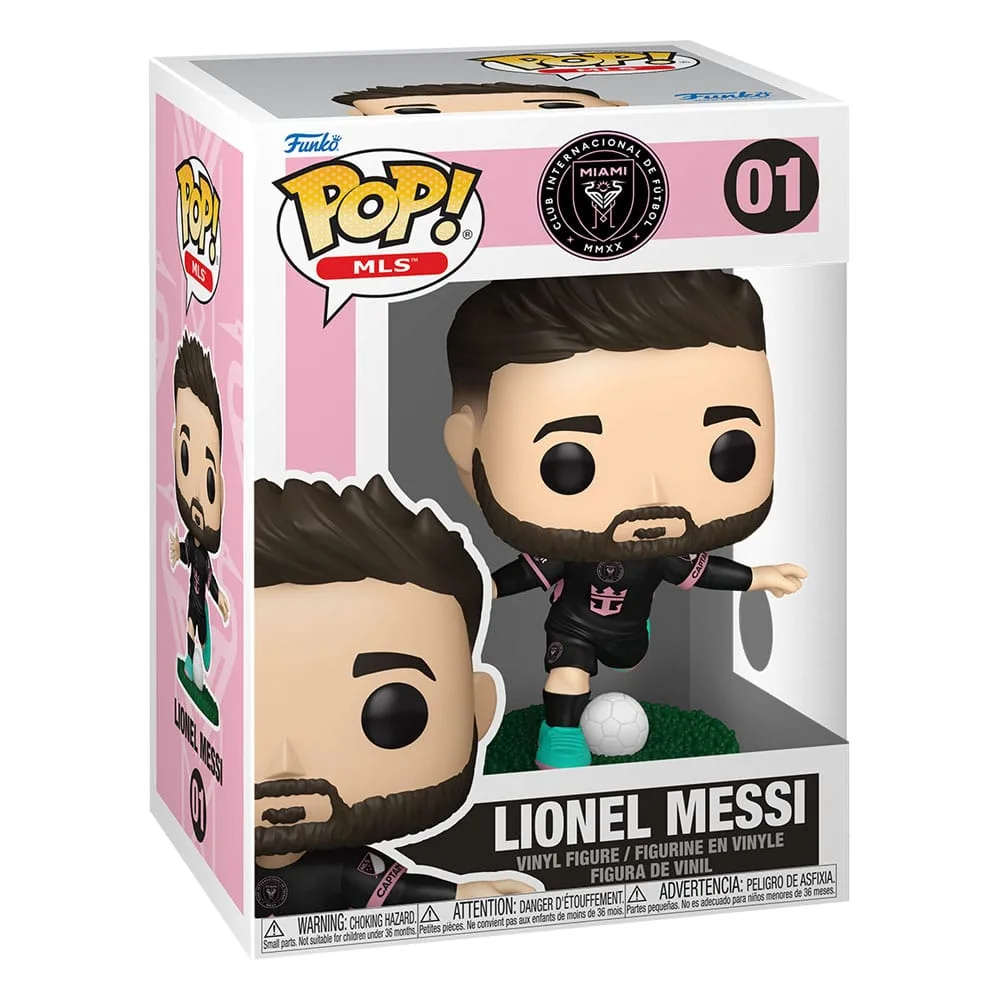 MLS Vinyl Figure – Inter Miami Lionel Messi Away Kit 9 cm 2