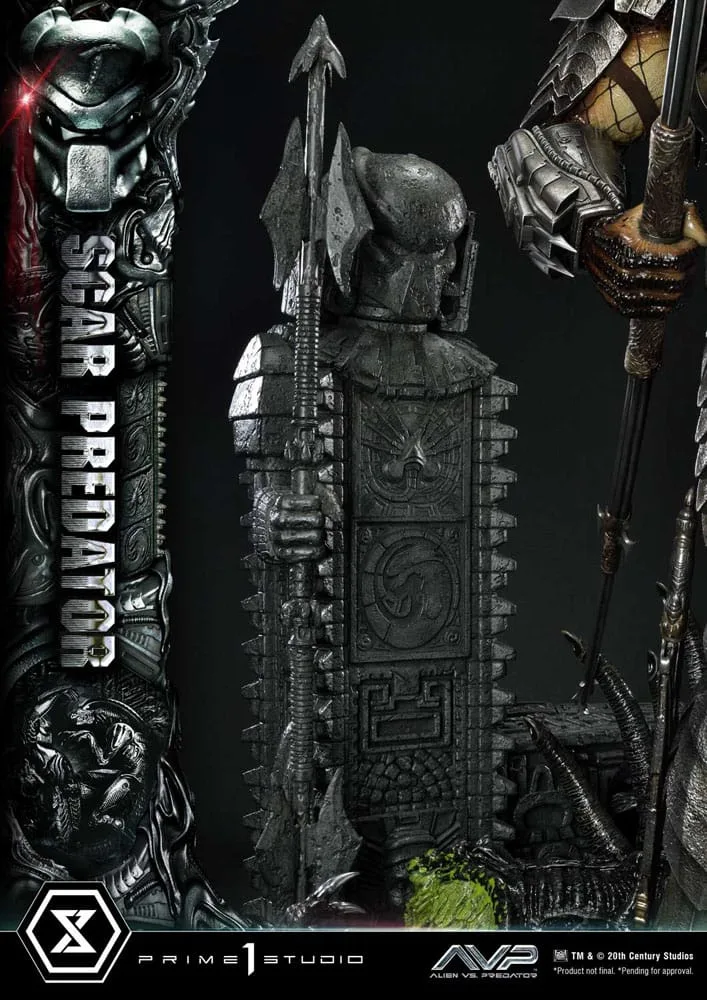 Alien vs Predator Statue – Scar Predator 1/3 93 cm 16
