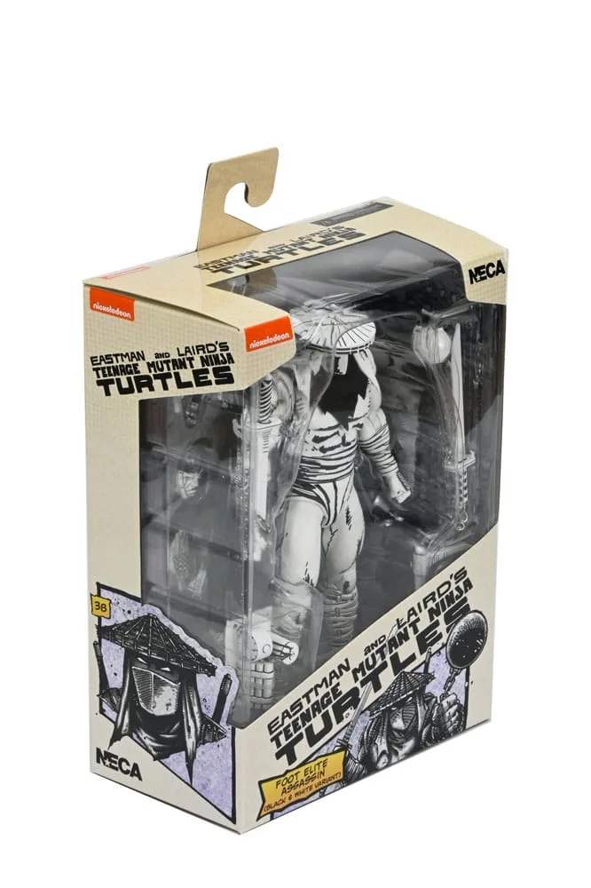 TMNT Action Figure – Black and White Foot Assassin 18 cm 4