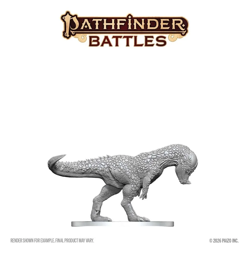 Pathfinder Miniatuur – Deep Cuts Pachycephalosaurus 13 cm 2
