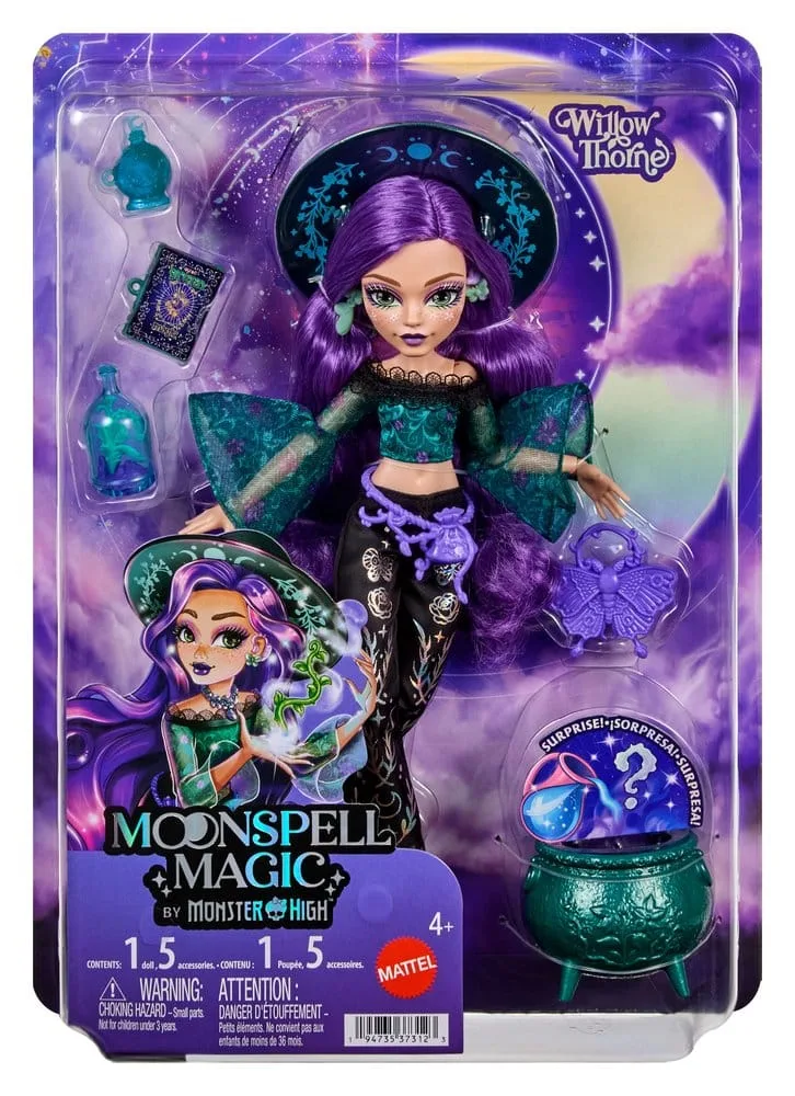 Monster High Doll – Moonspell Magic Willow Thorne 6