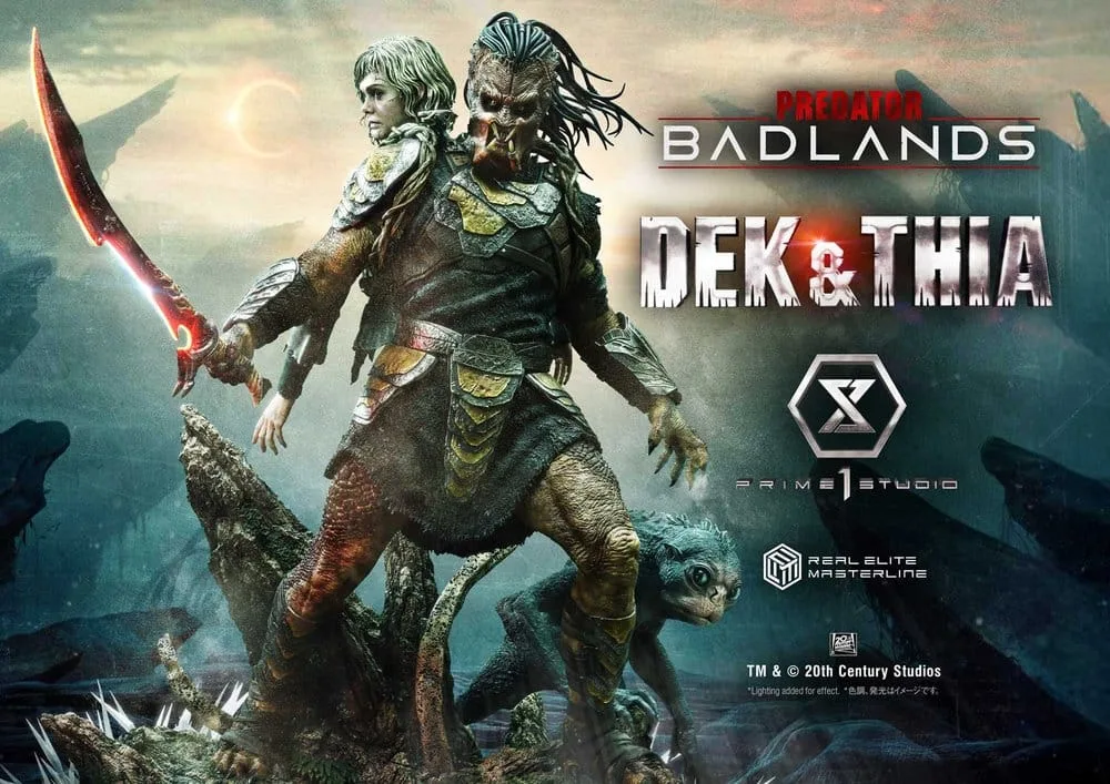 Predator Badlands Statue – Dek and Thia 1/3 87 cm 2