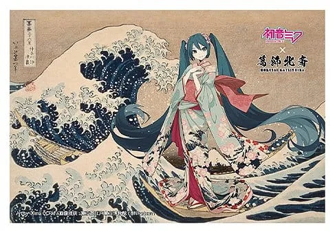 Hatsune Miku Postcard Set – The Great Wave off Kanagawa 10 Pack 4