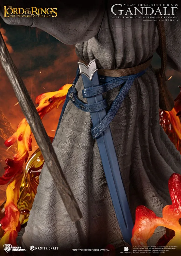 Lord of the Rings Statue – Master Craft Gandalf 58 cm 4