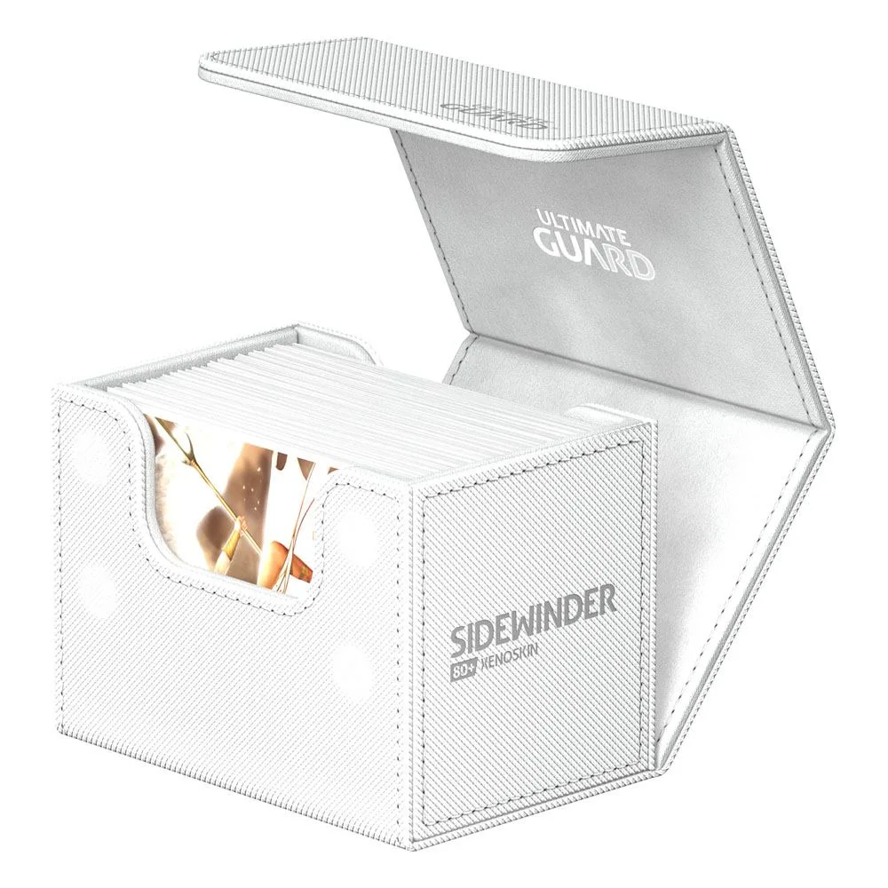 Ultimate Guard Deck Box – Sidewinder 80+ Xenoskin White 4