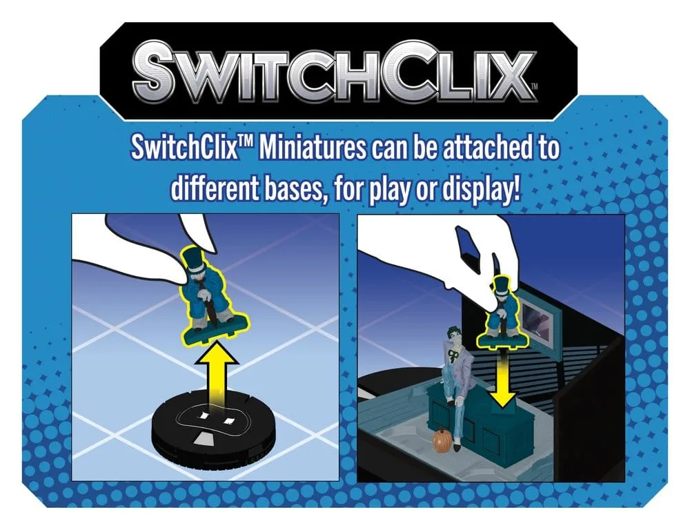 DC HeroClix Team Base – The Long Halloween SwitchClix 23 cm 10
