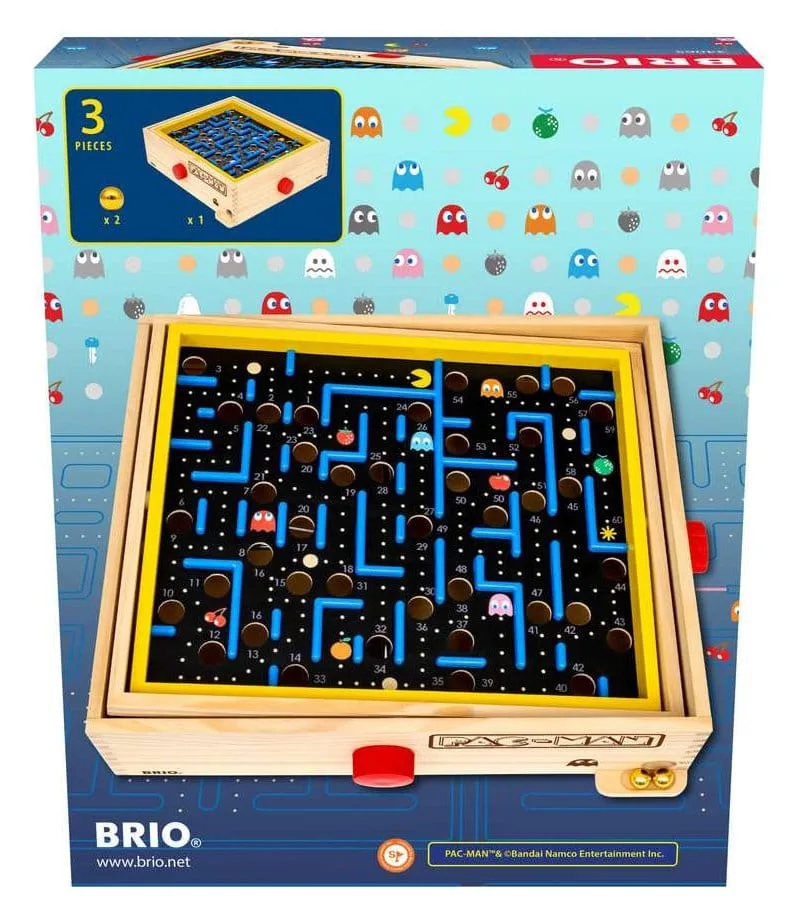 Pac-Man Labyrinth Game – Retro Wooden Maze 5