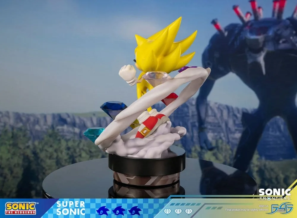 Sonic Frontiers Resin-Statue – Super Sonic 45 cm 9