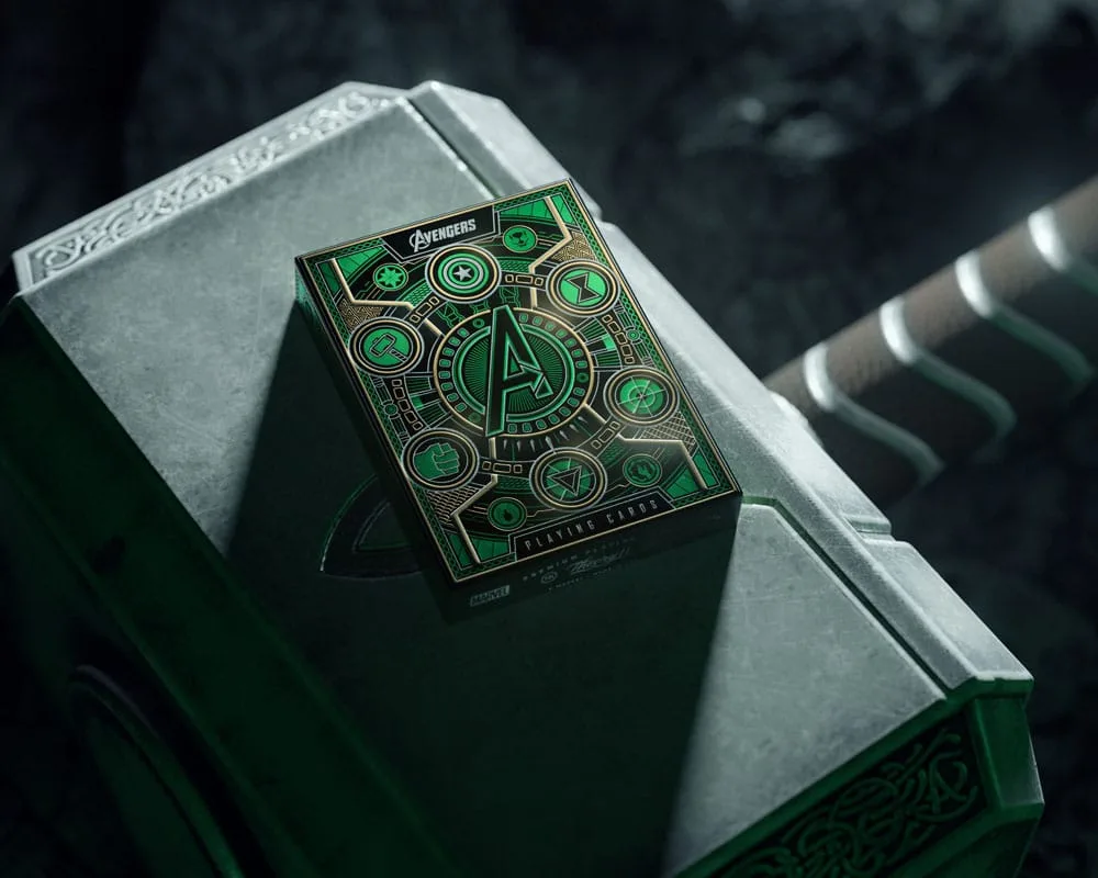 Avengers Playing Cards – The Infinity Saga Green Edition 2