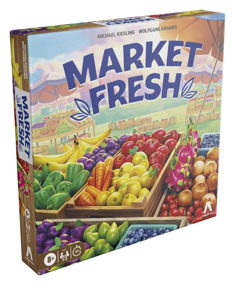 Market Fresh Board Game – Produce-Stacking Strategy