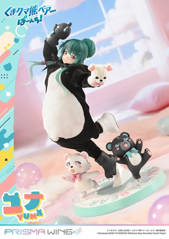 Kuma Kuma Kuma Bear Punch Statue – Yuna Prisma Wing 28 cm 14