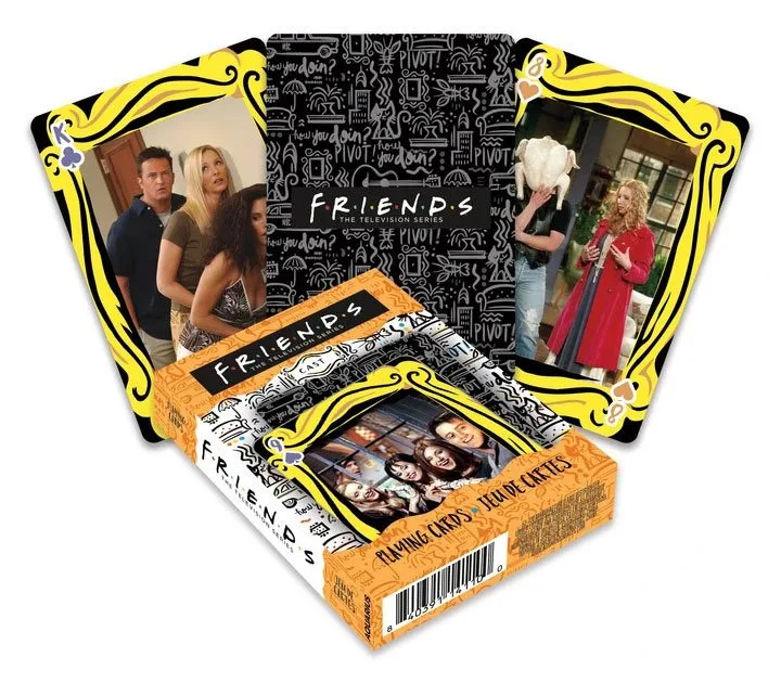 Friends Playing Cards – Cast 54-Card Deck