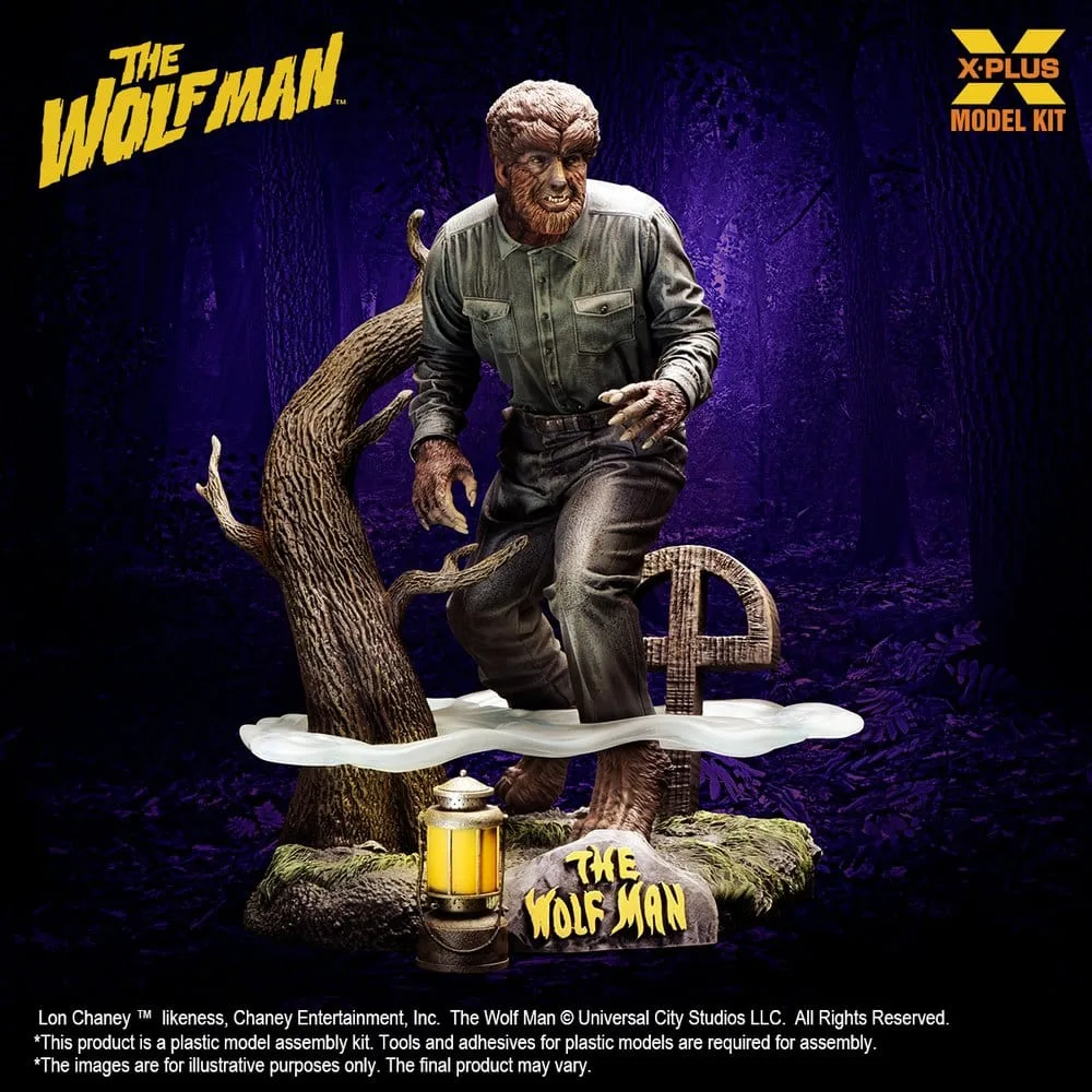 The Wolf Man Model Kit – Lon Chaney Jr 1/8 22 cm 3