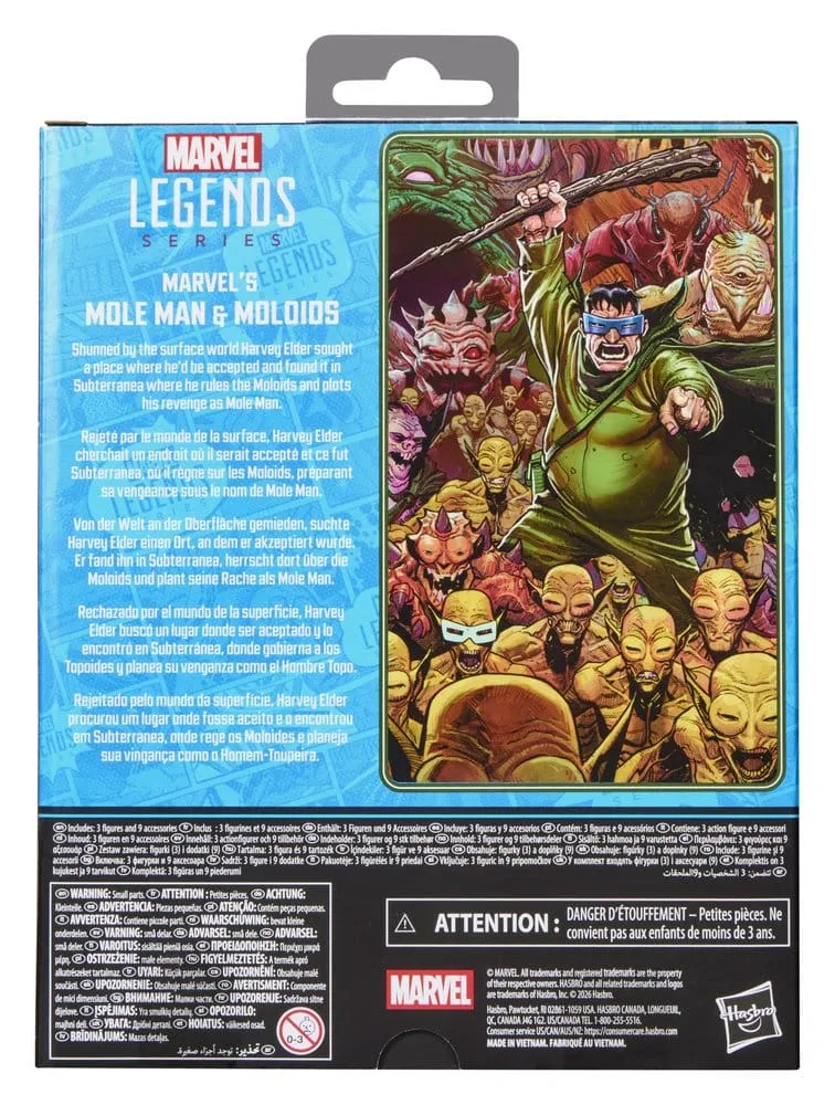 Fantastic Four Action Figures – Mole Man and Moloids 3-Pack 15 cm 2