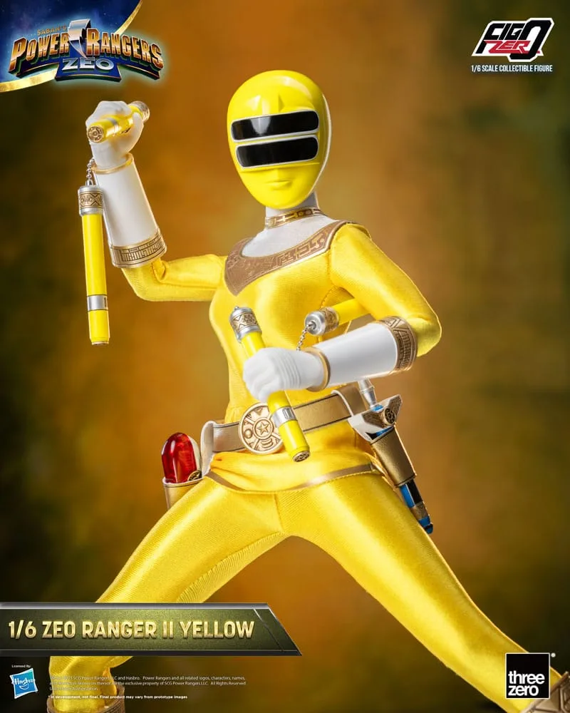 Power Rangers Zeo Action Figure – Ranger II Yellow 29.5 cm 4