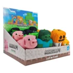 Minecraft Plush Hangers – 18-Piece Clip-On Display 13 cm 1
