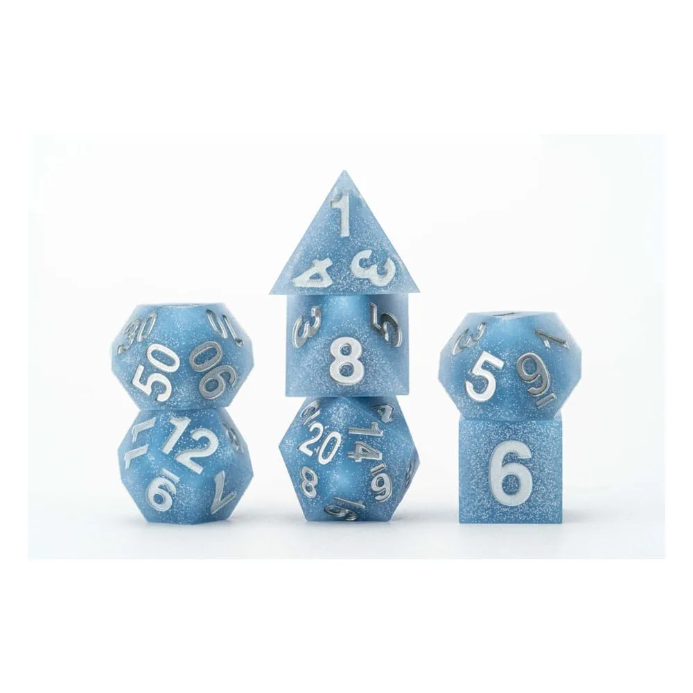 FanRoll Dice Set – Glacial Debris Silicone 16 mm