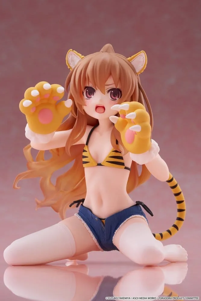 Toradora Figure – Taiga Aisaka Tiger Costume Swimwear 13 cm 5