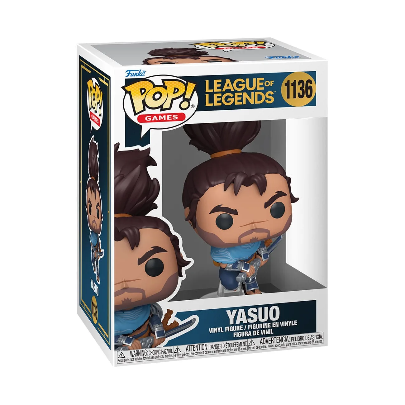 League of Legends Pop and Buddy Vinyl Figure – Yasuo 9 cm 2