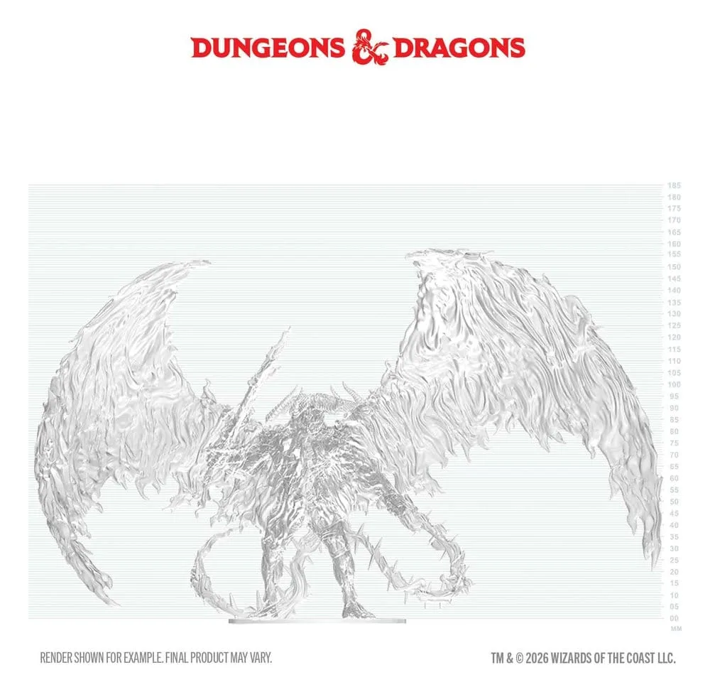 Dungeons & Dragons Miniature – Unpainted Balor 20 cm