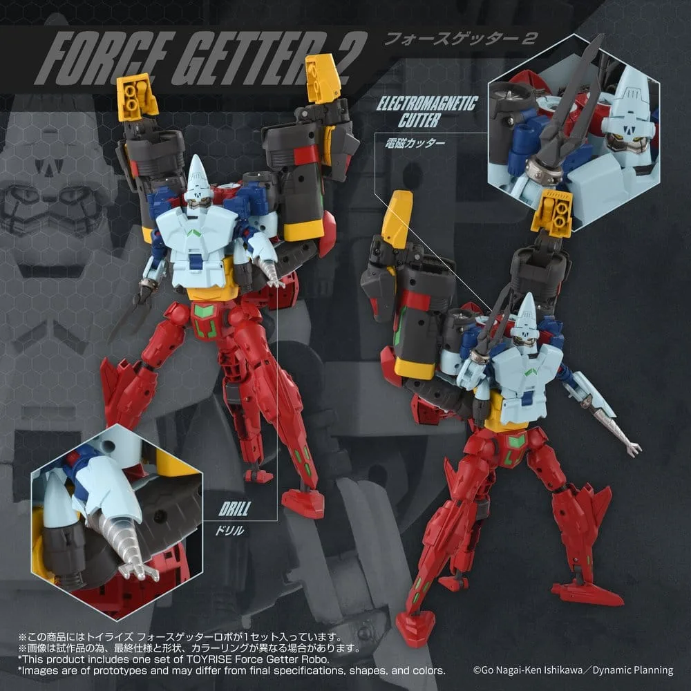 Getter Robo Actionfigur – Toyrise Force Getter Robo 27 cm 2