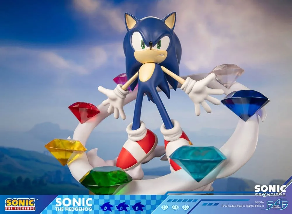 Sonic Frontiers Resin Statue – Seven Chaos Emeralds 42 cm 15
