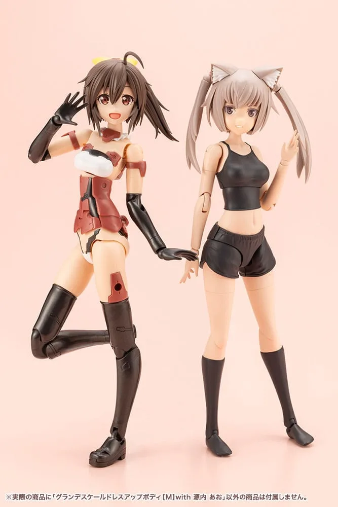 Sousai Shojo Teien Model Kit – Dress Up Body M with Ao Gennai 21 cm 12