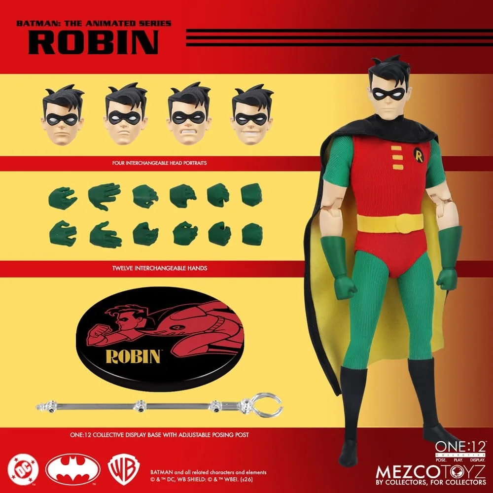 Batman The Animated Series Action Figure – Robin 1/12 Scale 17 cm 13