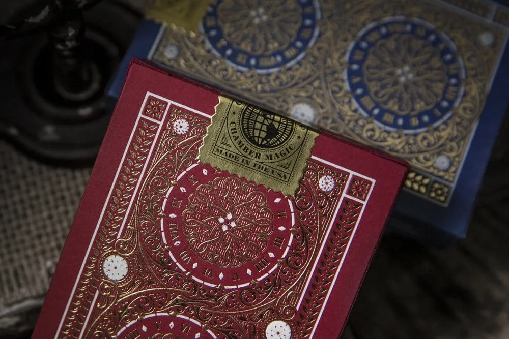 Theory 11 Playing Cards – Tycoon Red 5