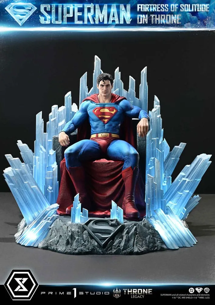 DC Comics Statue – Superman Fortress Throne 52 cm
