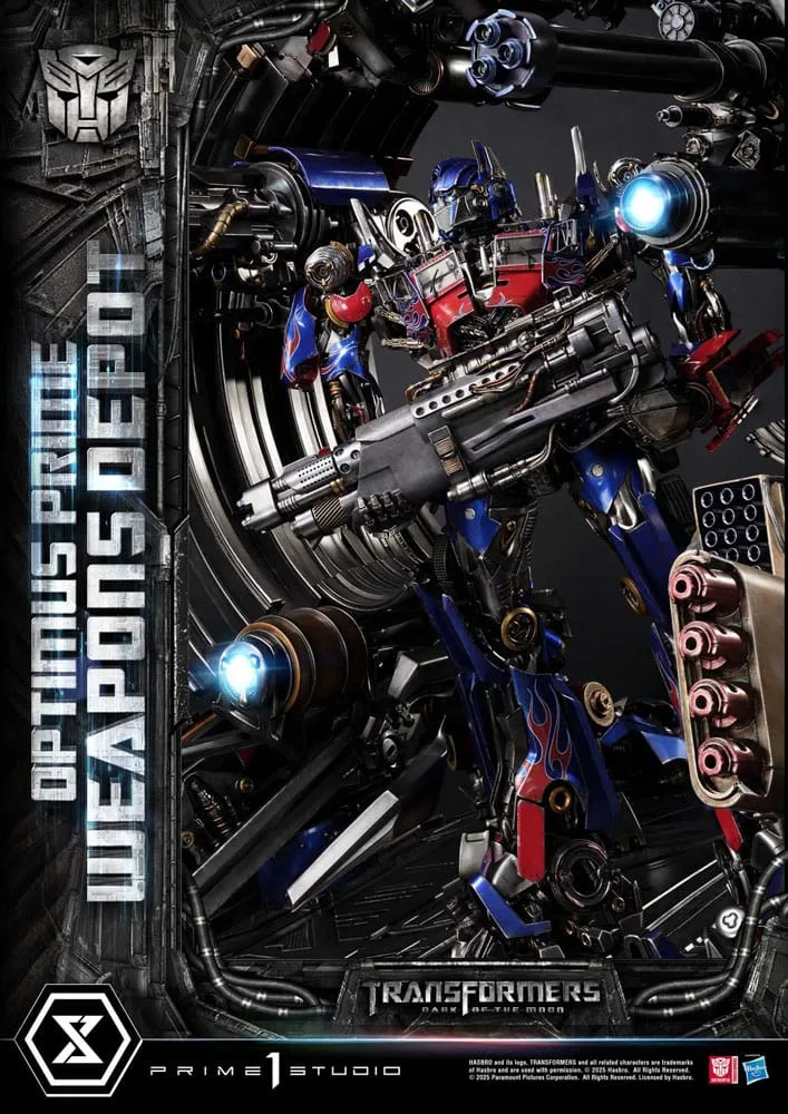 Transformers Statue – Optimus Prime Weapons Depot 23