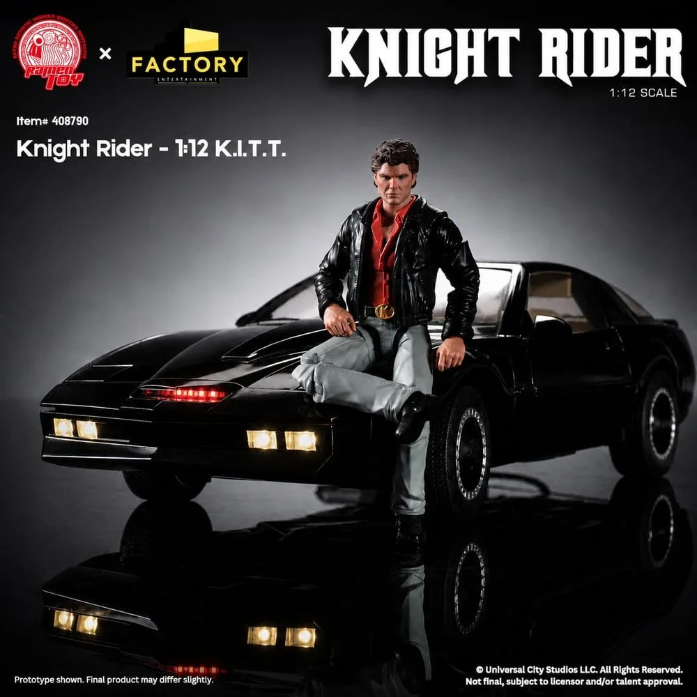 Knight Rider Vehicle Replica – K.I.T.T. & Michael Knight 1/12 9