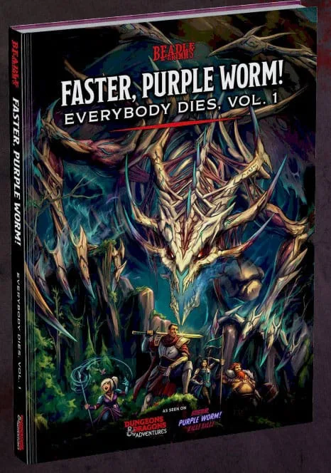 Dungeons & Dragons Adventure Book – Faster Purple Worm Vol. 1