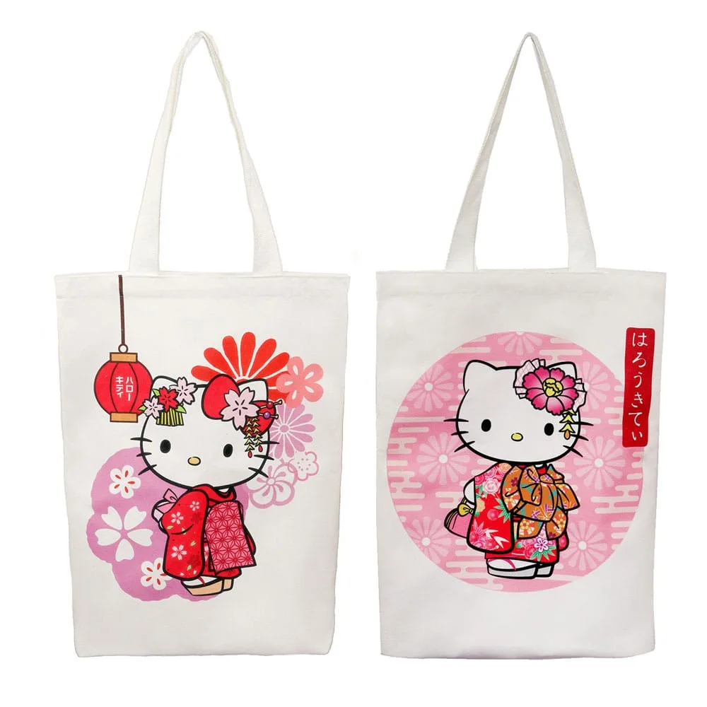 Sanrio Tote Bag – Hello Kitty Kimono 34 x 43 cm