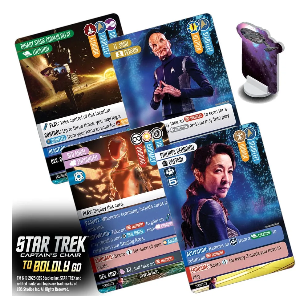Star Trek Card Game – Captain’s Chair To Boldly Go English 10
