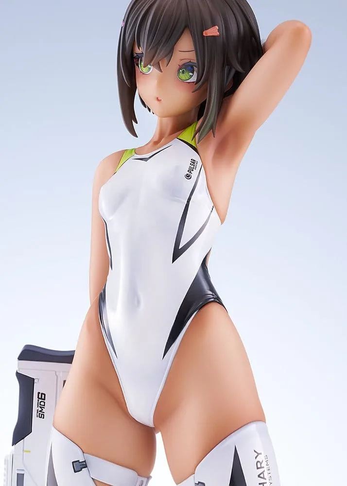 Arms Note Statue – Buchou-chan White Swimsuit 22 cm 7