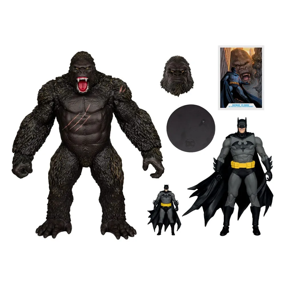 DC Monsterverse Action Figures – Batman & Kong 2-Pack 29 cm 2
