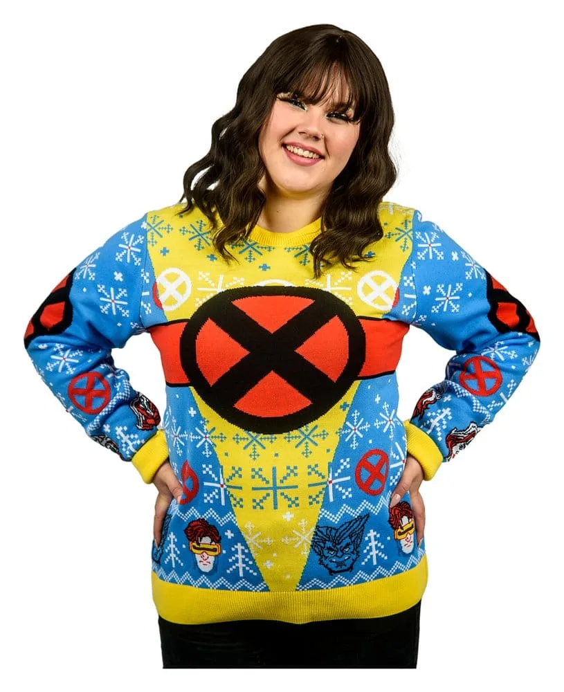 X-Men Christmas Sweater – Retro Uniform Design L 2