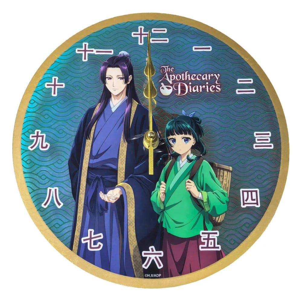 The Apothecary Diaries Wall Clock – Maomao and Jinshi 24 x 24 cm
