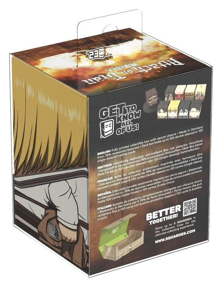Attack on Titan Deckbox – Squaroes Armin Arlert AOT002 10