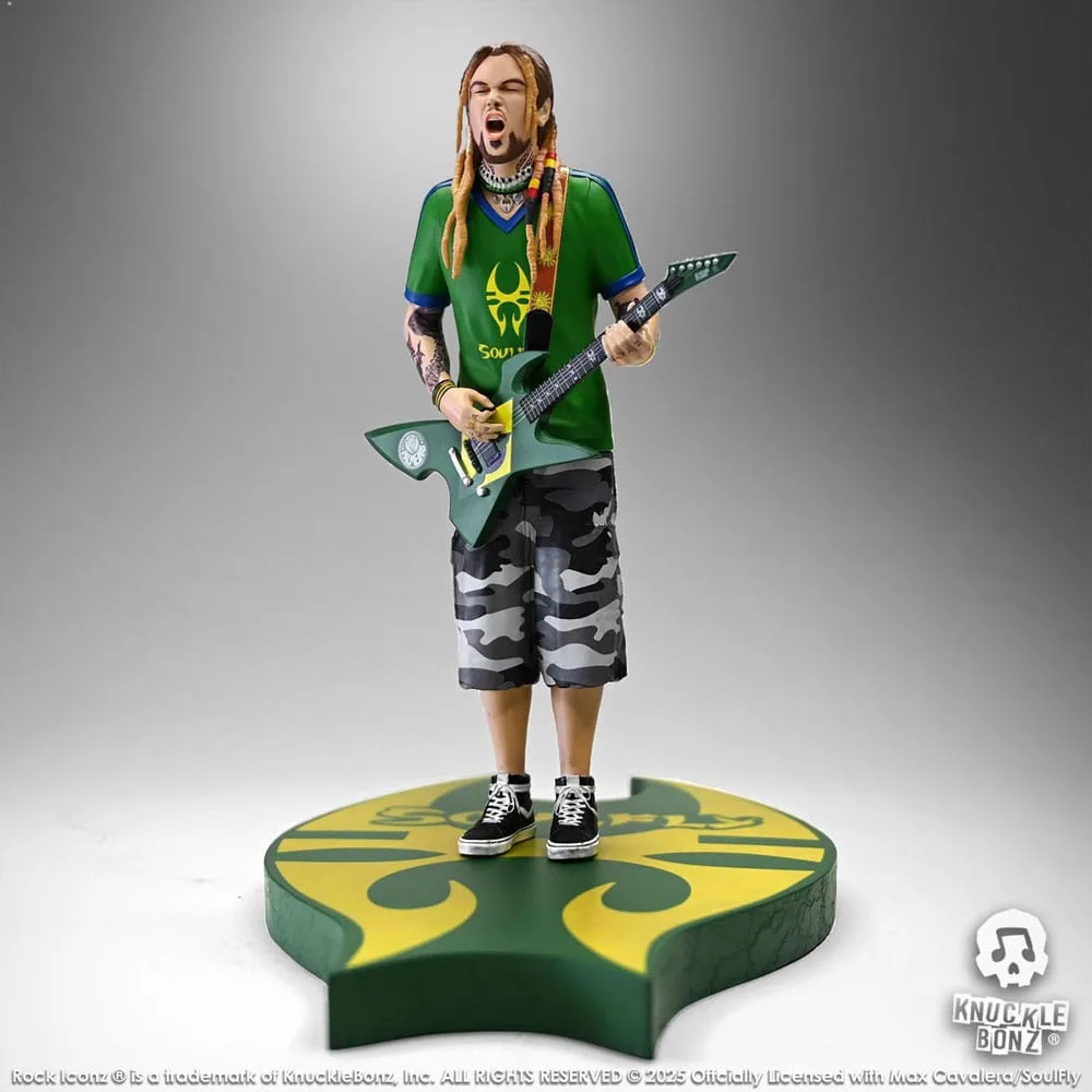 Soulfly Rock Iconz Statue – Max Cavalera 22 cm