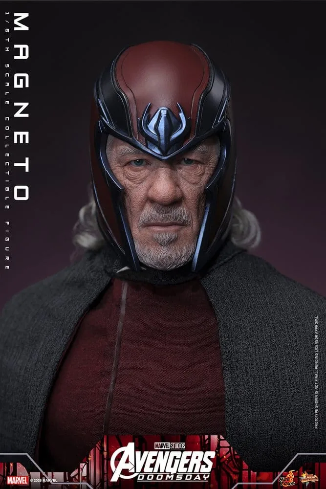 Avengers Doomsday Action Figure – Magneto 1/6 30 cm 7