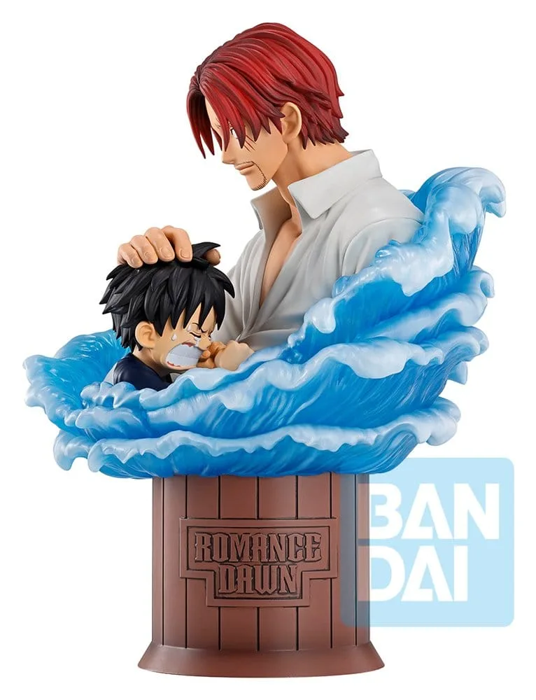 One Piece Figure – Shanks & Luffy Red Hair Pirates 15 cm