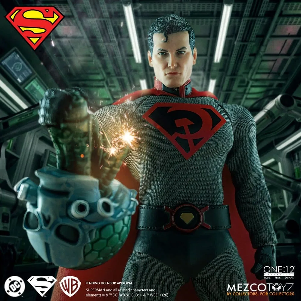 DC Comics Action Figure – One:12 Collective Superman Red Son 17 cm 11