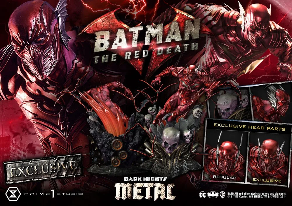 Dark Nights Metal Statues – Red Death Assortment of 3 75 cm 19