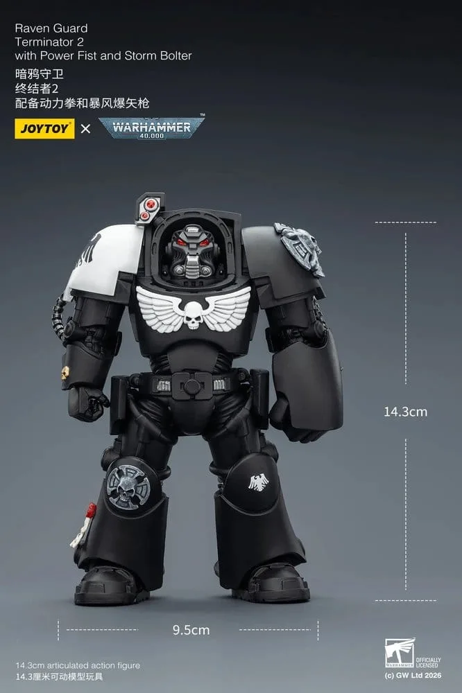 Warhammer 40,000 Action Figure – Raven Guard Terminator 2 14 cm 2