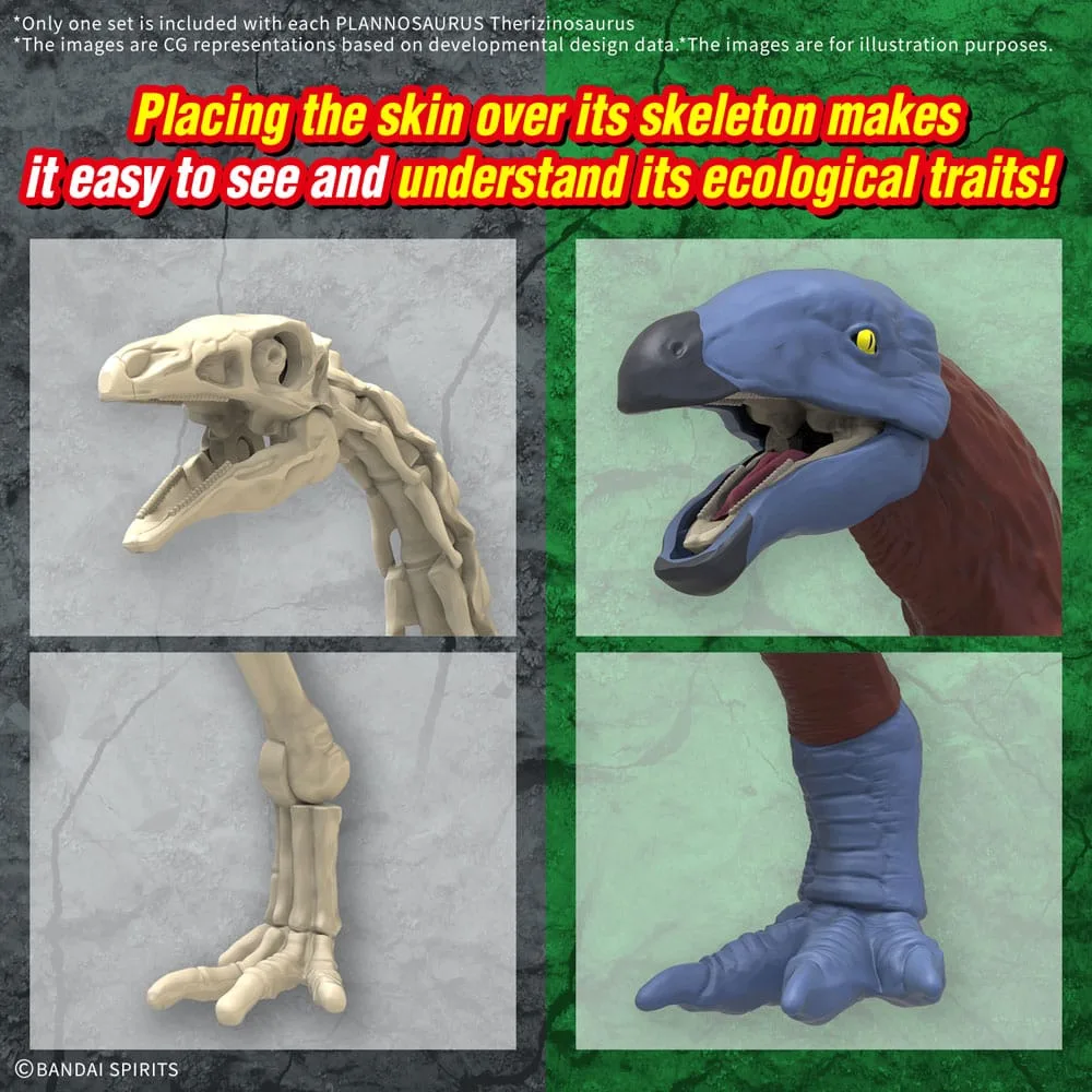 Plannosaurus Plastic Model Kit – Therizinosaurus 7