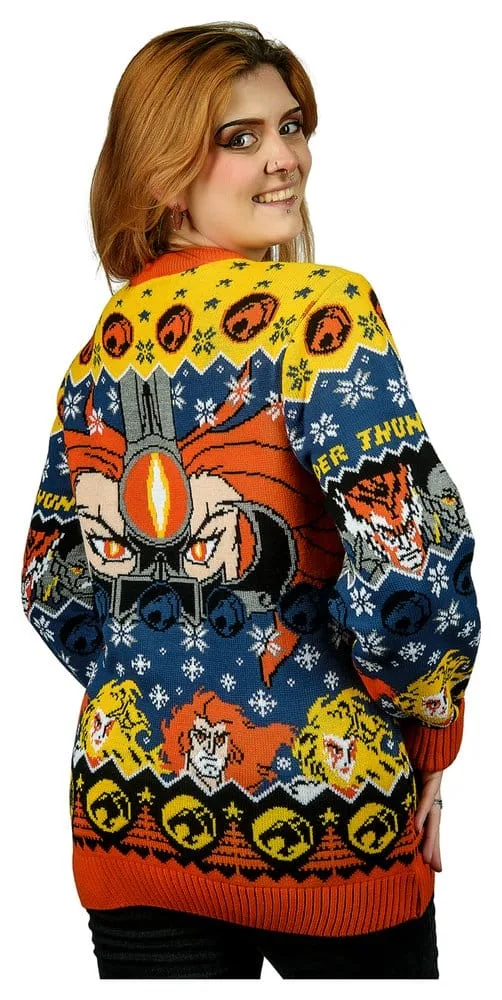 ThunderCats Christmas Sweater – Ho Ho Hooo Size S 4
