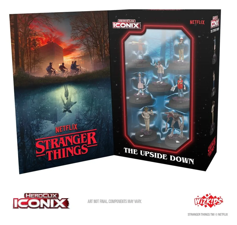 Stranger Things Miniature Set – HeroClix Iconix The Upside Down 12